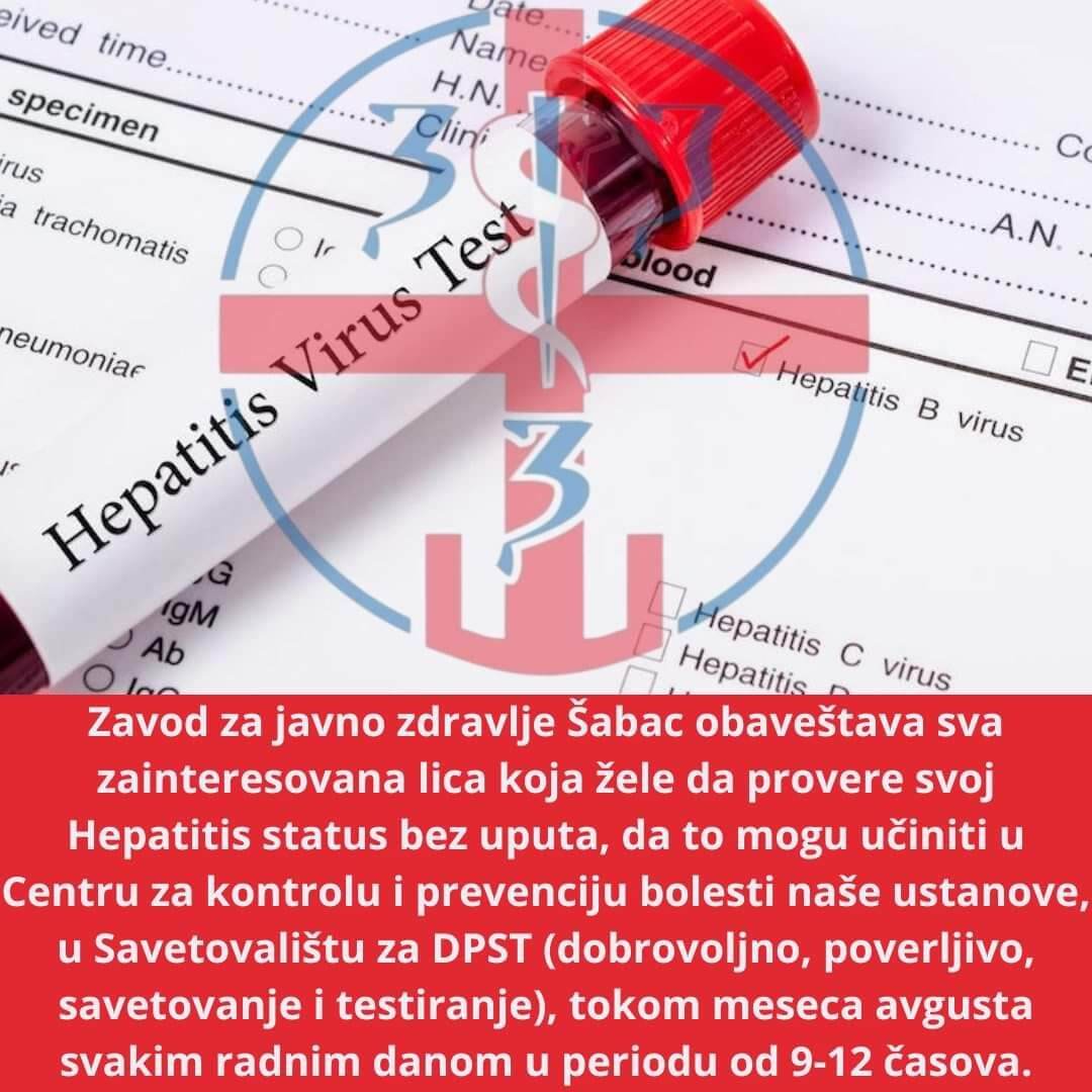 provera Hepatitis statusa