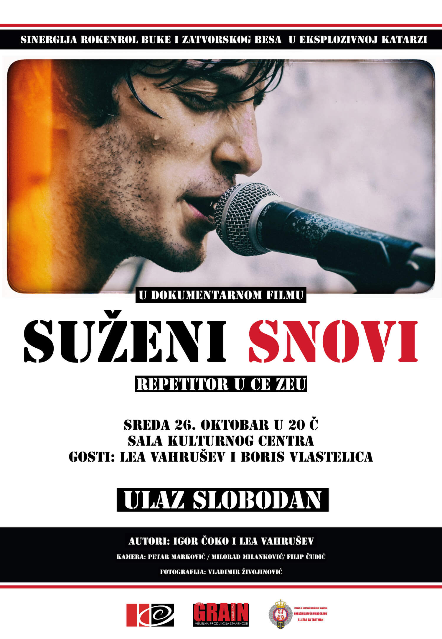 "Suženi snovi - Repetitor u CZ-u" u sredu u KC