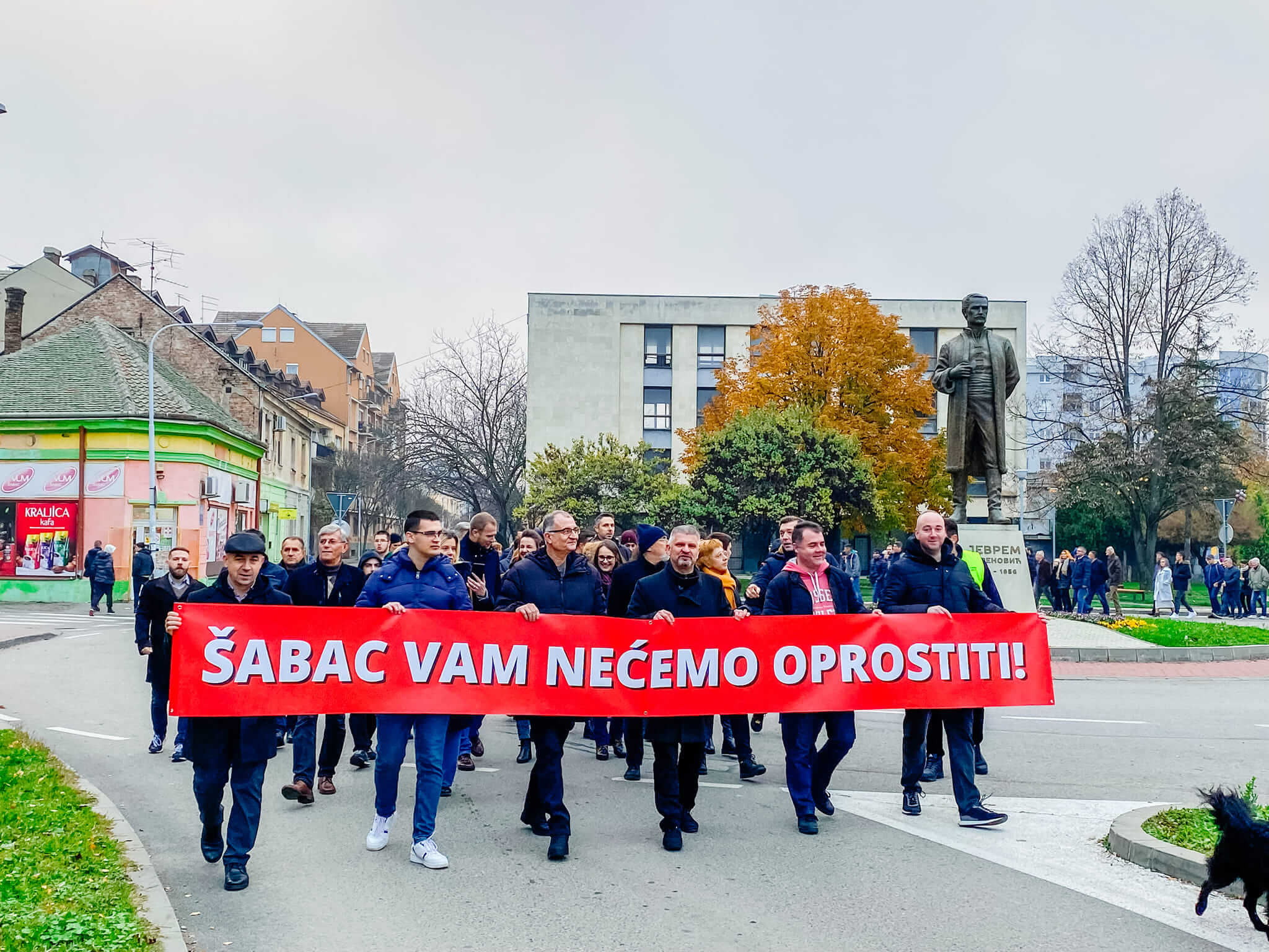 Održan protest "Šabac vam nećemo oprostiti"