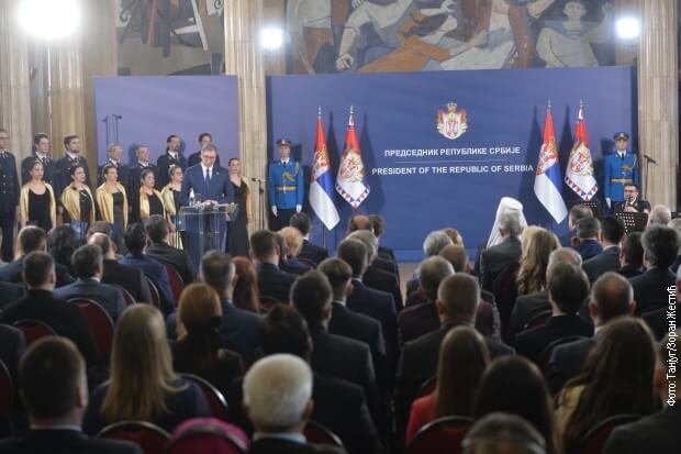 Dodeljena odlikovanja povodom Dana državnosti