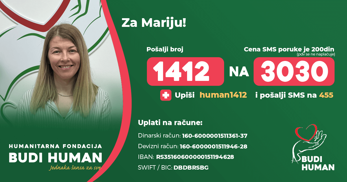 Humanitarni koncert za Mariju