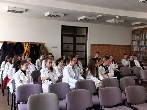 Predavanje za učenike Medicinske škole u ZJZ