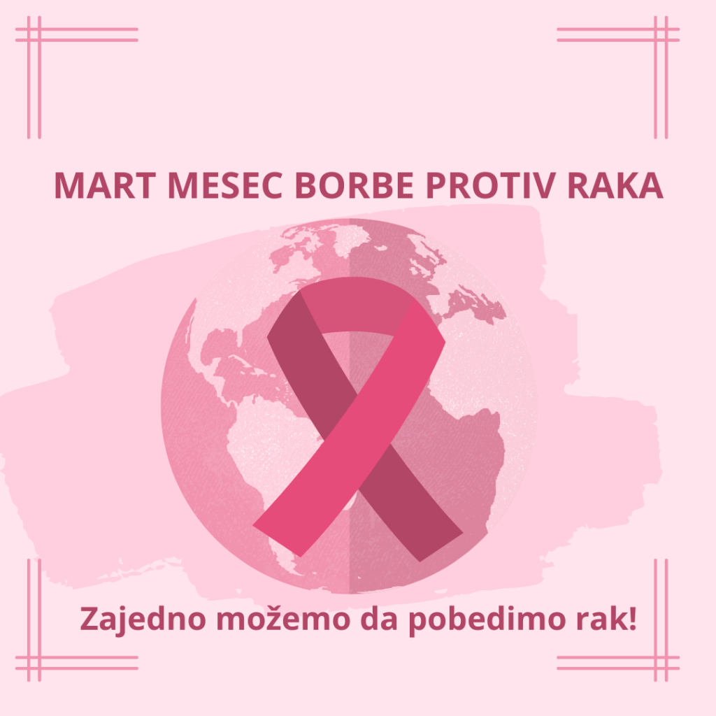 Muškarci najčešće obolevaju od raka pluća, a žene od karcinoma dojke
