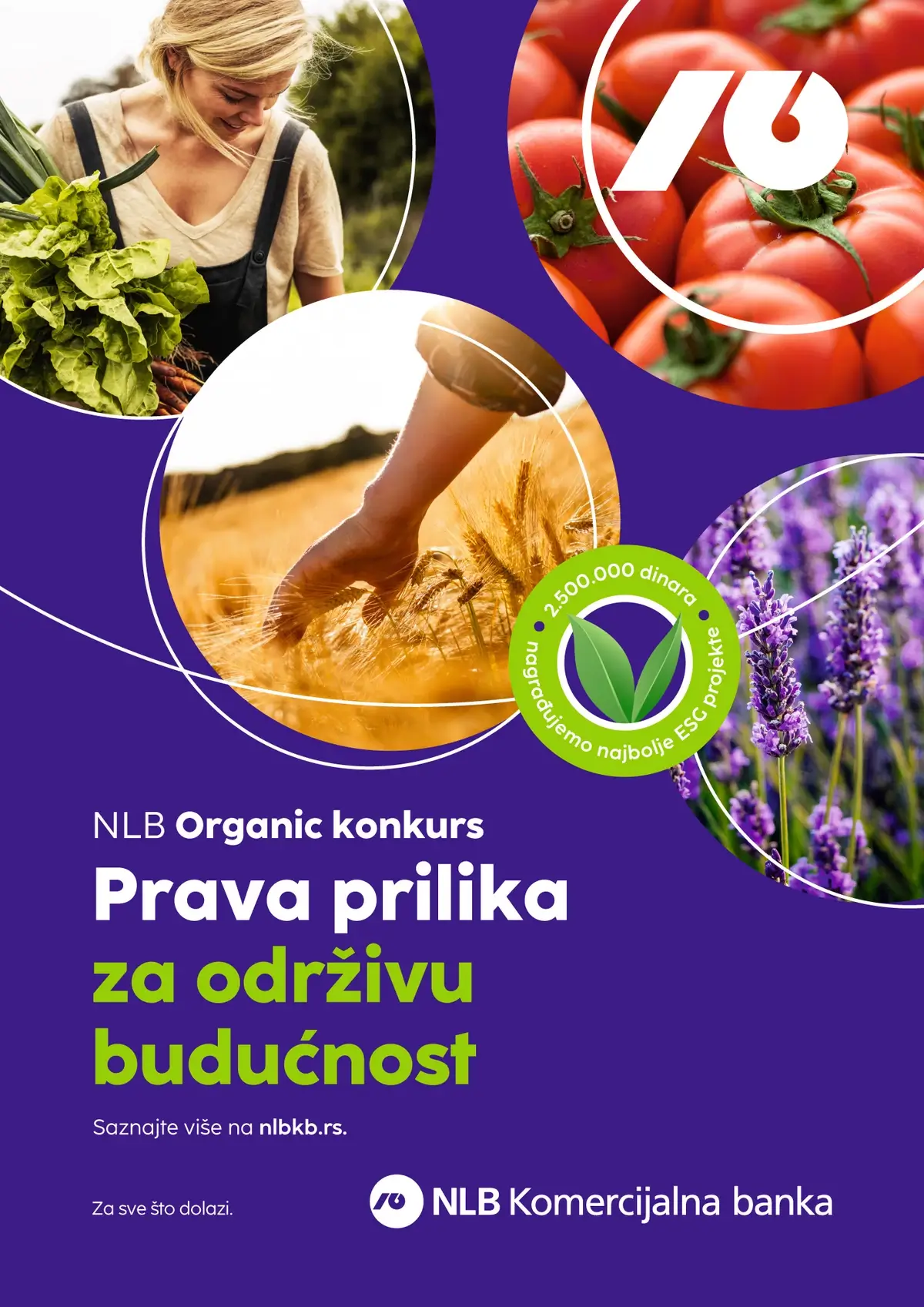 NLB Organic konkurs: 2.500.000 dinara za najbolje održive ideje